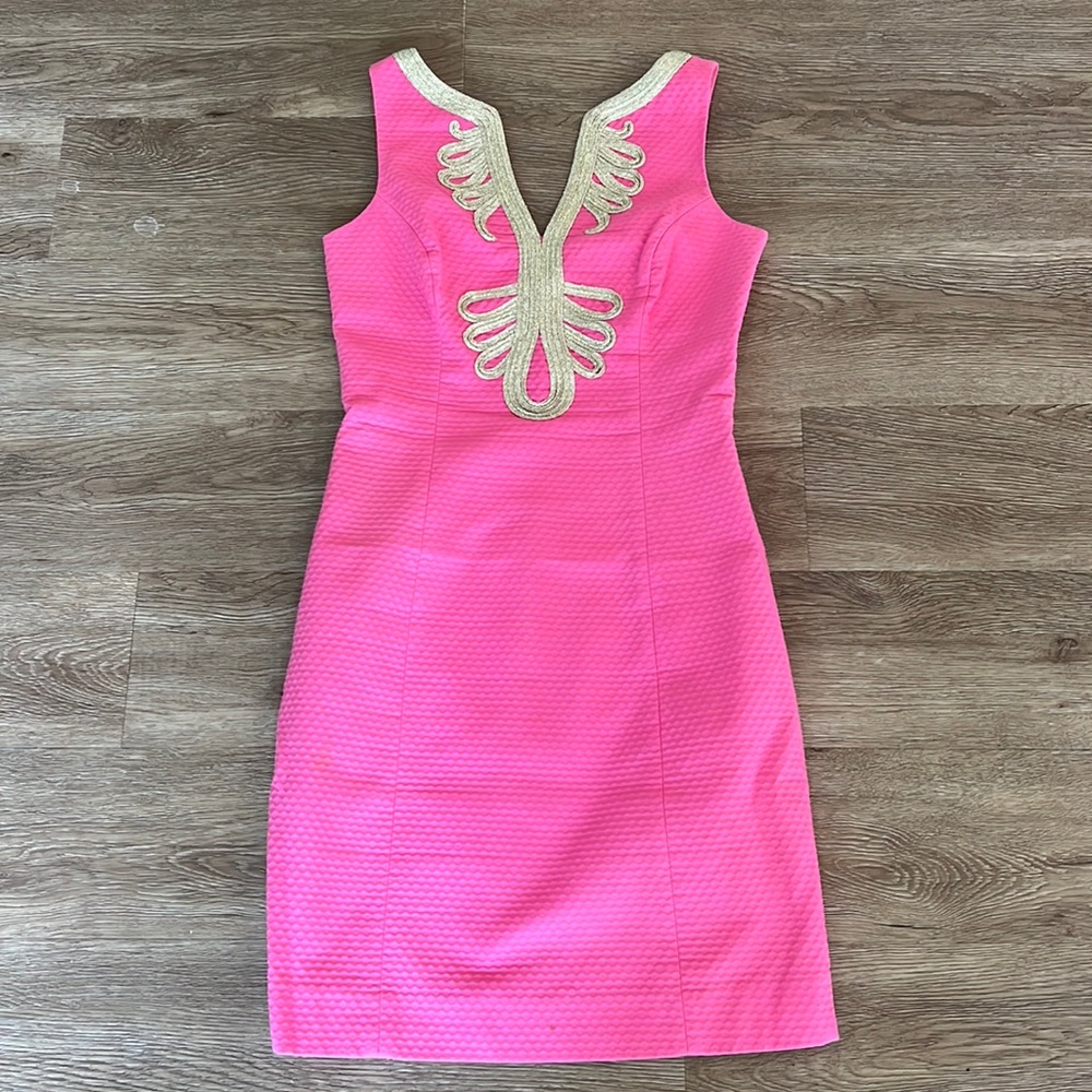 Lilly Pulitzer Valli Shift Dress Size 0